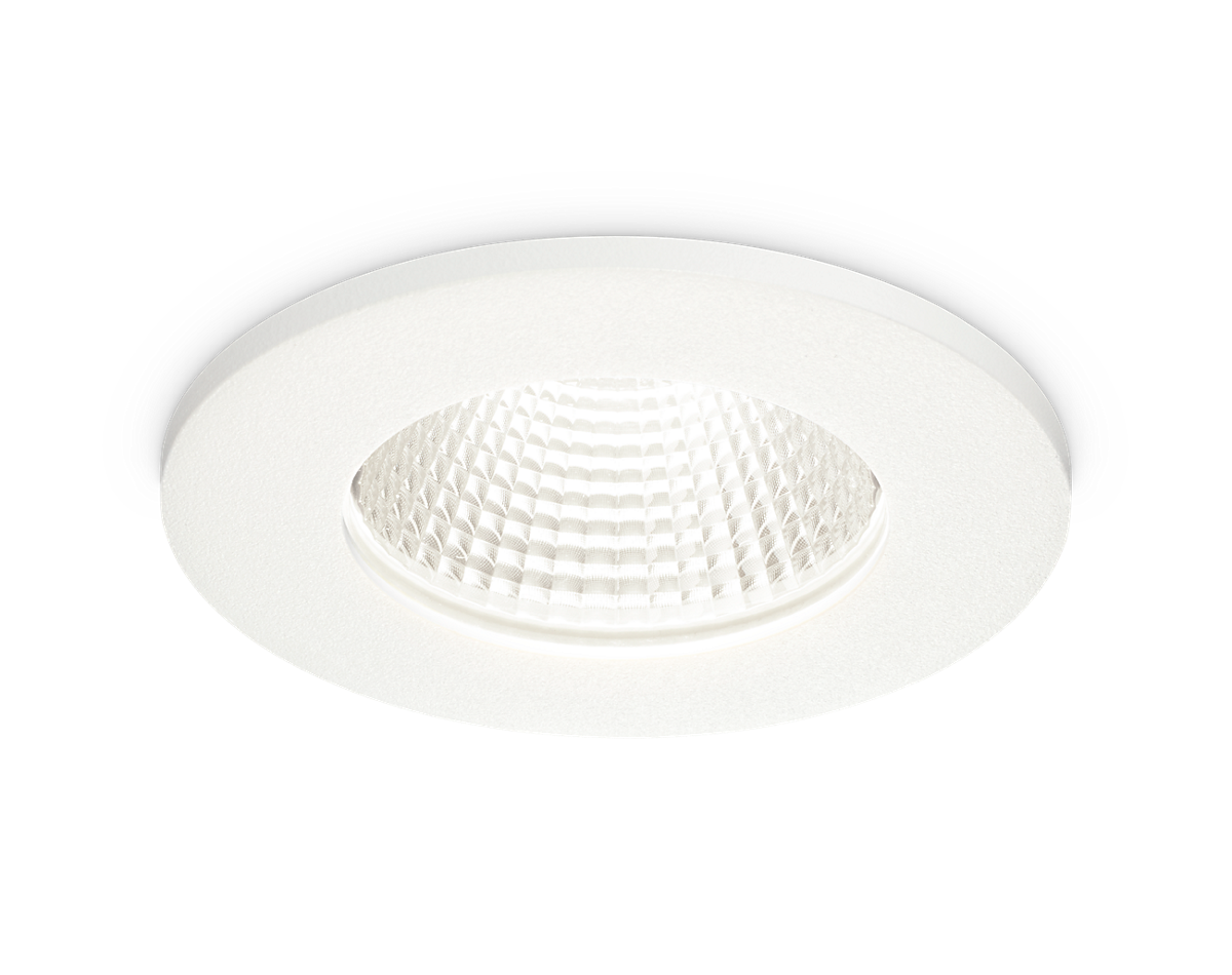 PHILIPS Serie CLEAR ACCENT - Faretto da Incasso LED 6W 500lm 3000K -  Alluminio - IP20 - Bianco