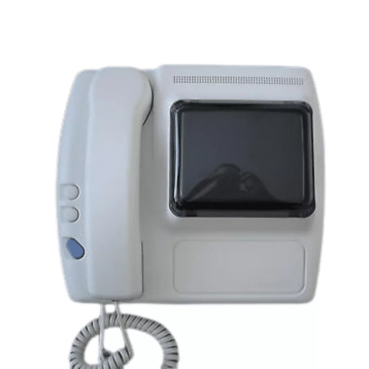 BTICINO Terraneo 334332 Sprint Monitor b/w analog white videophone 334302