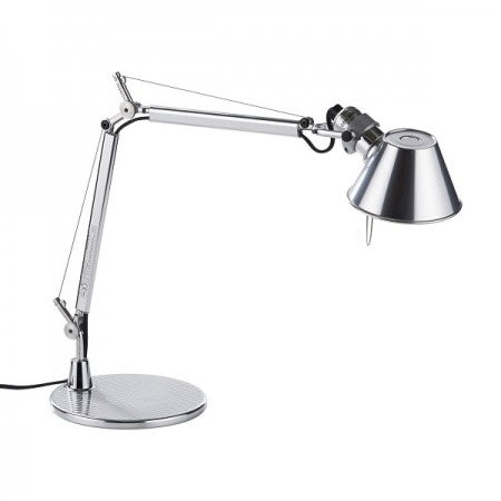 ARTEMIDE - Tolomeo Micro, lampada da tavolo alluminio brillante - A001300