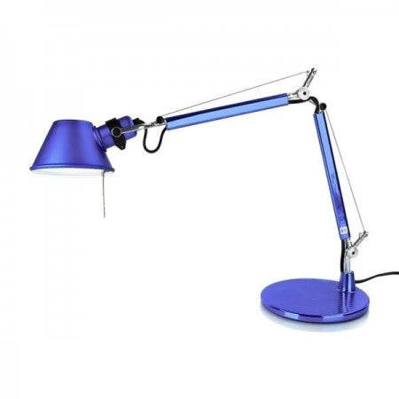 ARTEMIDE - Tolomeo Micro - lampada da tavolo blu - A011850