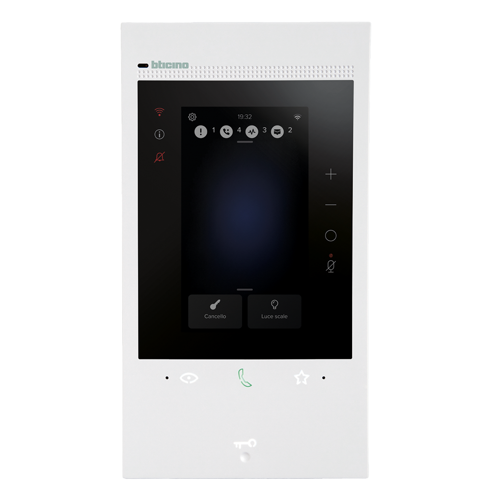 Bticino 344842 – Interphone vidéo WIFI Classe 300EOS avec Netatmo gérable à distance