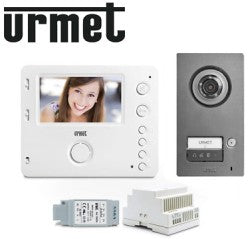 URMET - VIDEO-GEGENSPRECHANLAGE-KIT 2F MON VV MIKRA 2 1722/93