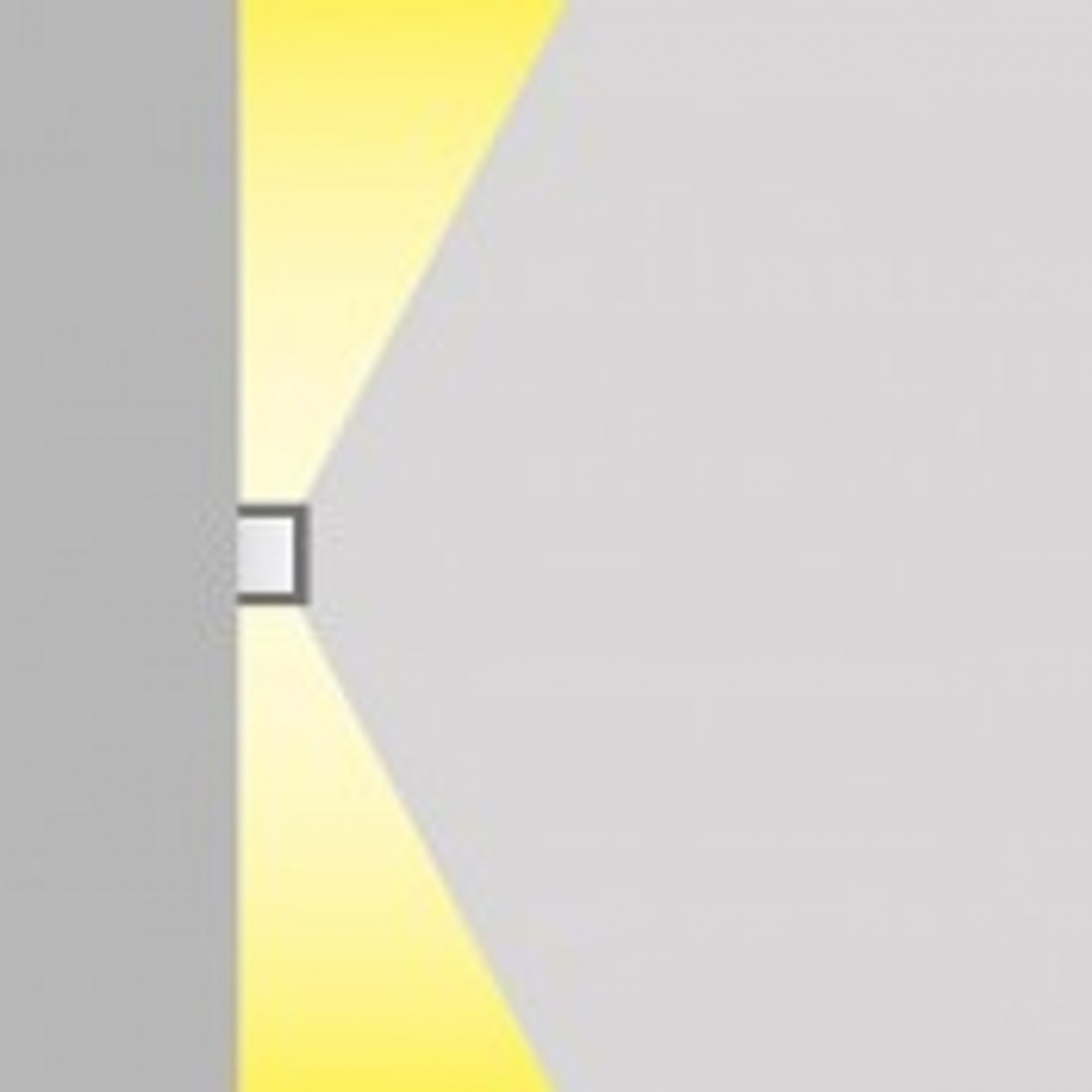 CONNECTION - EST01004 - Lampada da parete per esterno, IP54, E27, Bianco,  Biemissione