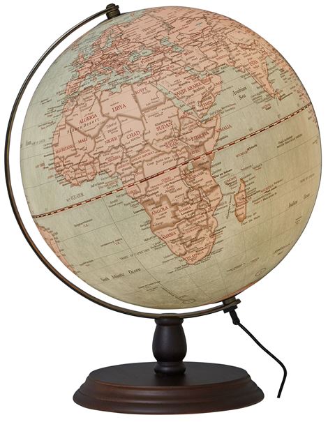 Luminous Globe Antique Circle 300 mm - h 350 mm - SE0960 Emform