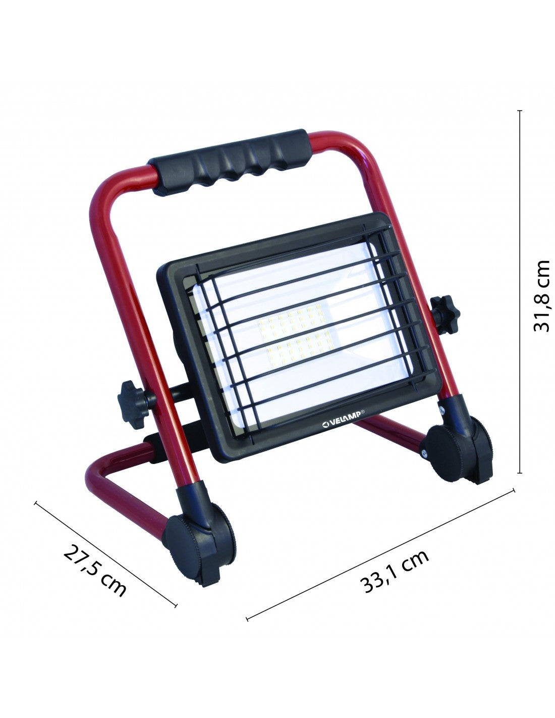 WAINGRO: Proiettore LED SMD 50W con staffa, griglia e cavo 3m - VEL IS766